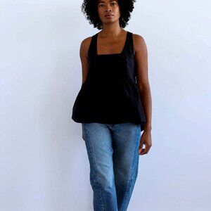 Black Faye Tank Top Juliette Fabbri